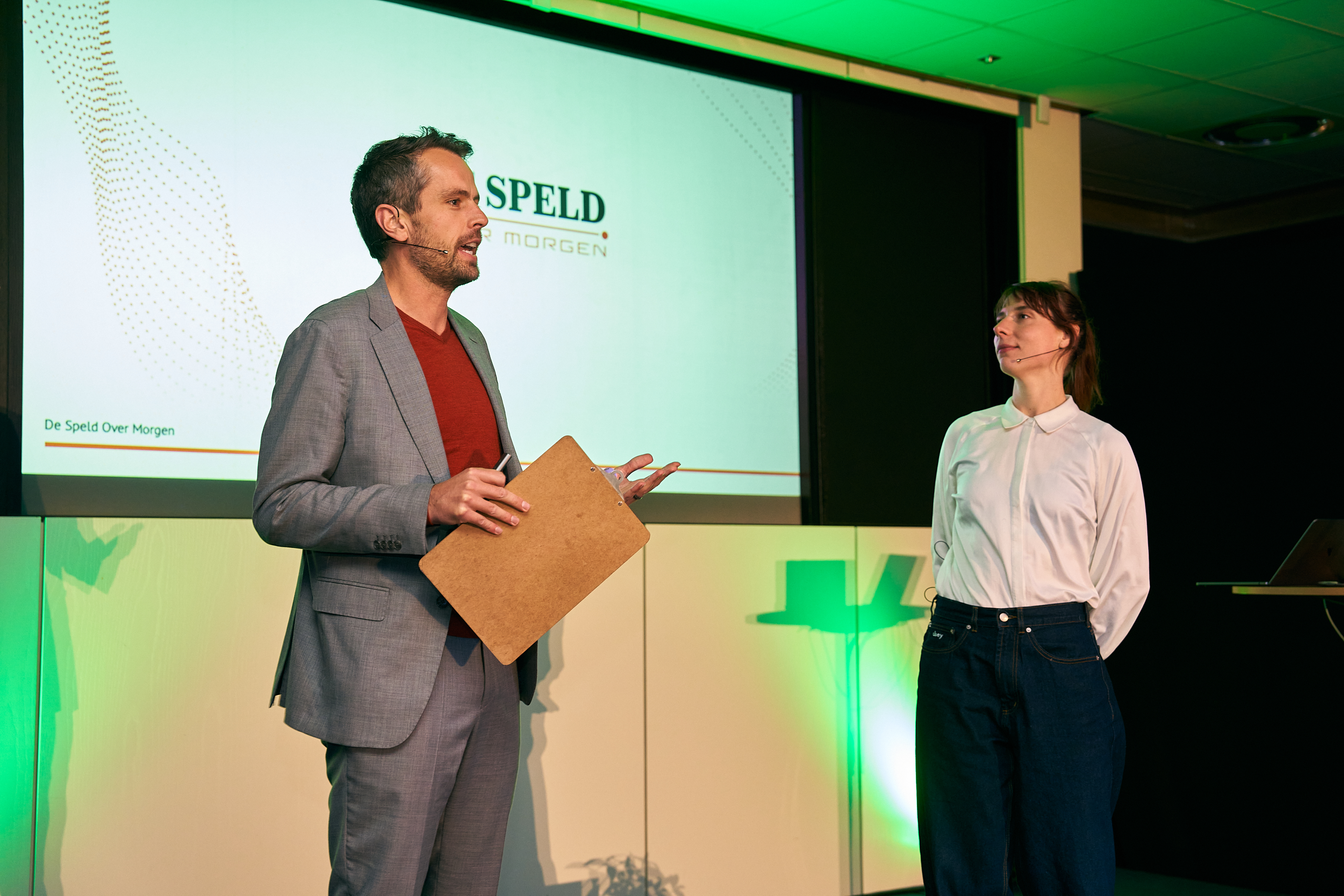 Presentatie door team De Speld